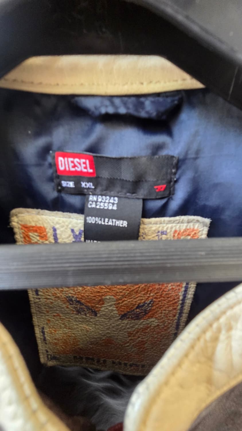 Diesel Leather Jacket 디젤 가죽자켓 상품이미지3