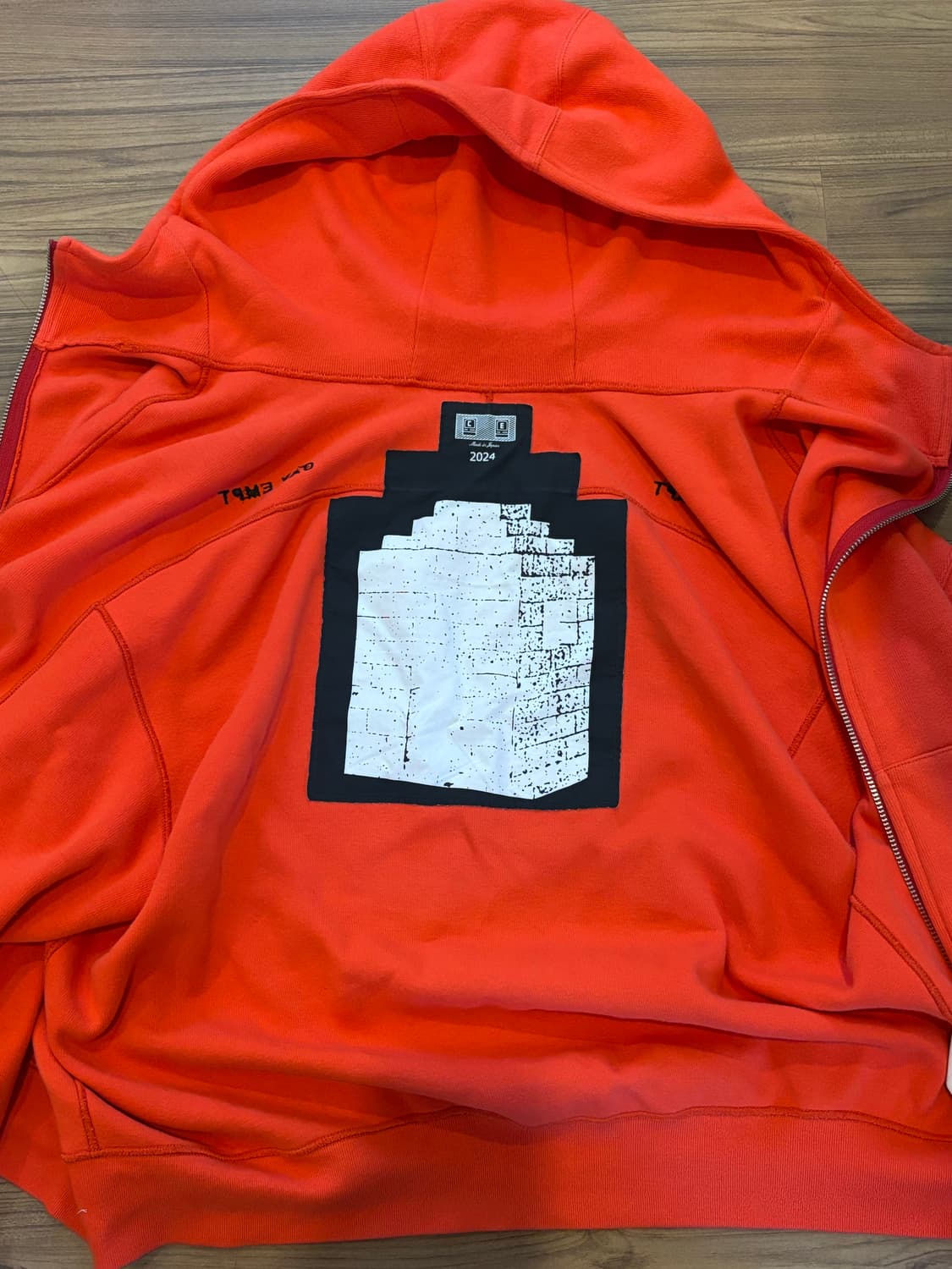 카브엠트 니트 후드집업 상품이미지3