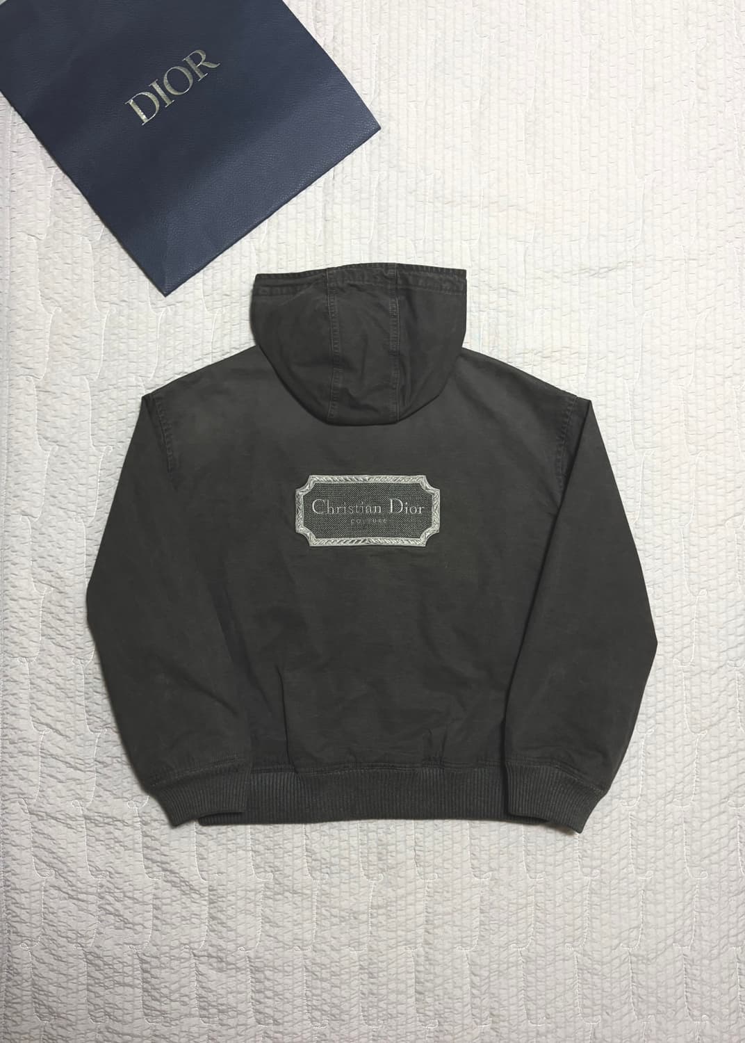 디올 꾸뛰르 후드 데님자켓 상품이미지2