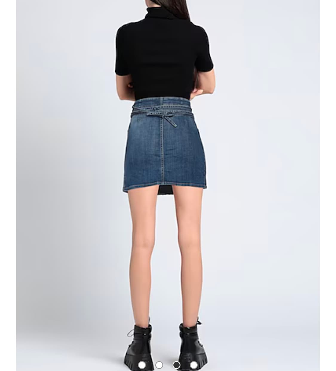 Dsquared2 디스퀘어드 랩 데님 스커트 상품이미지3