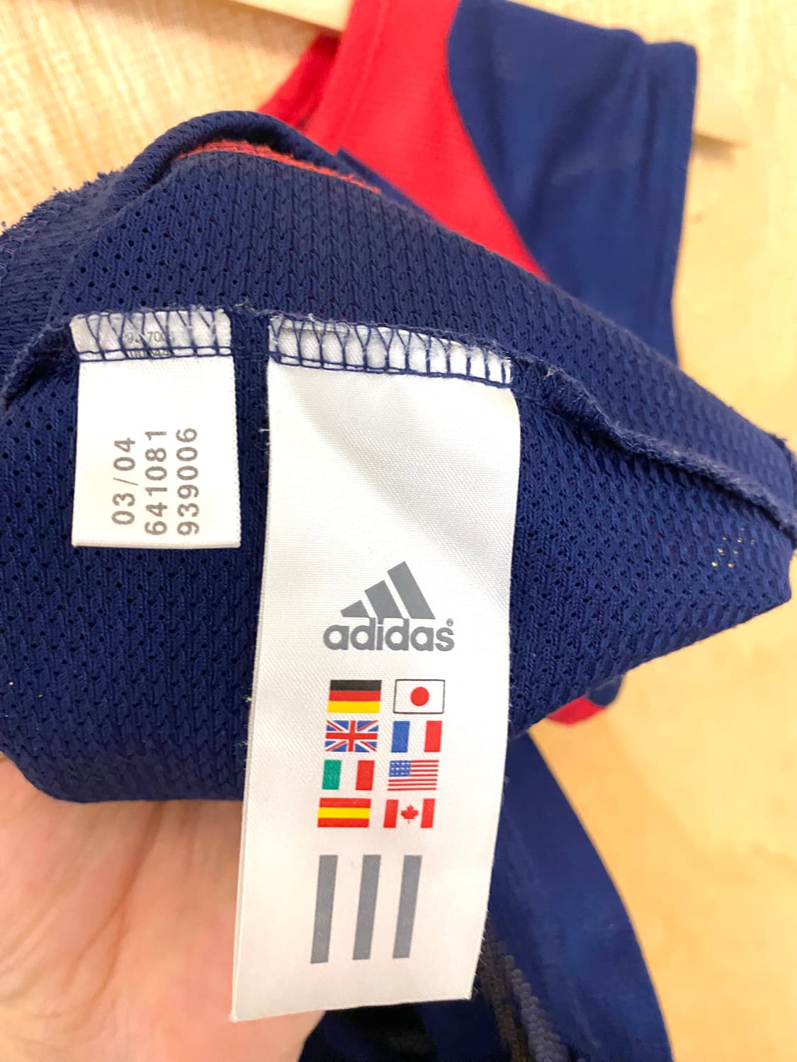 00's ADIDAS france mesh sleeveless  상품이미지9