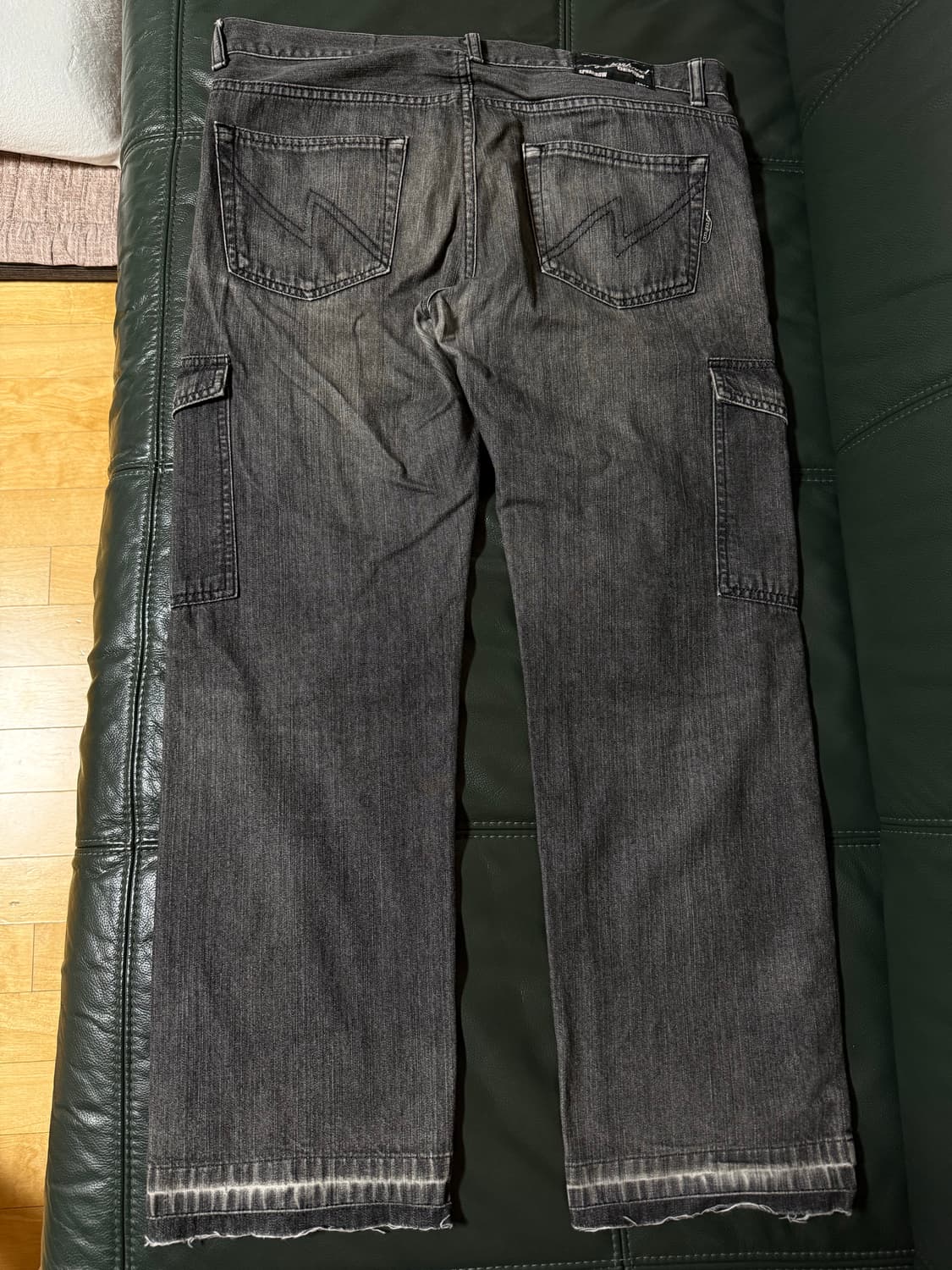 네이버 후드 데님 팬츠 상품이미지2