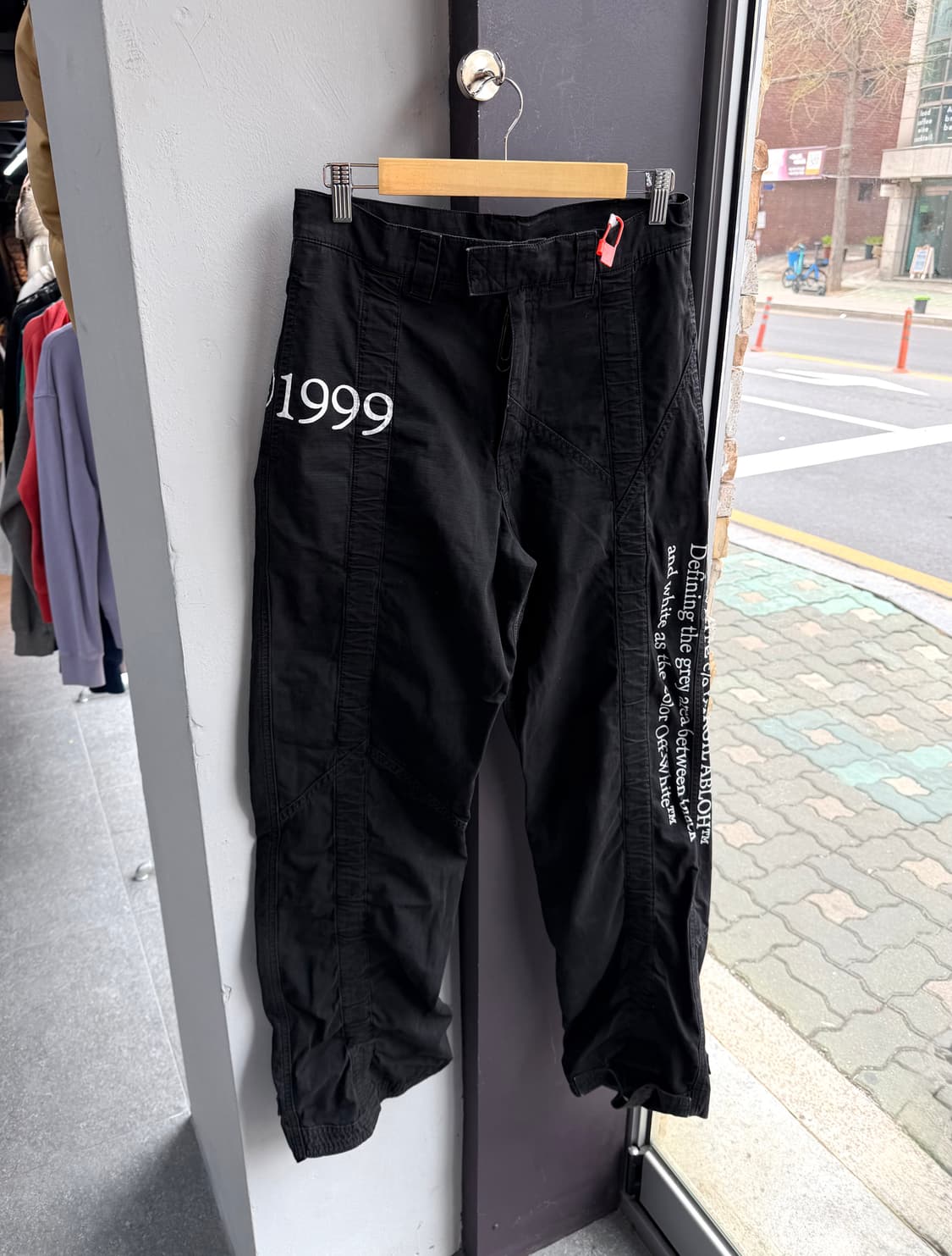 30/ 오프화이트 1999 Contour 카고 트랙팬츠 상품이미지2