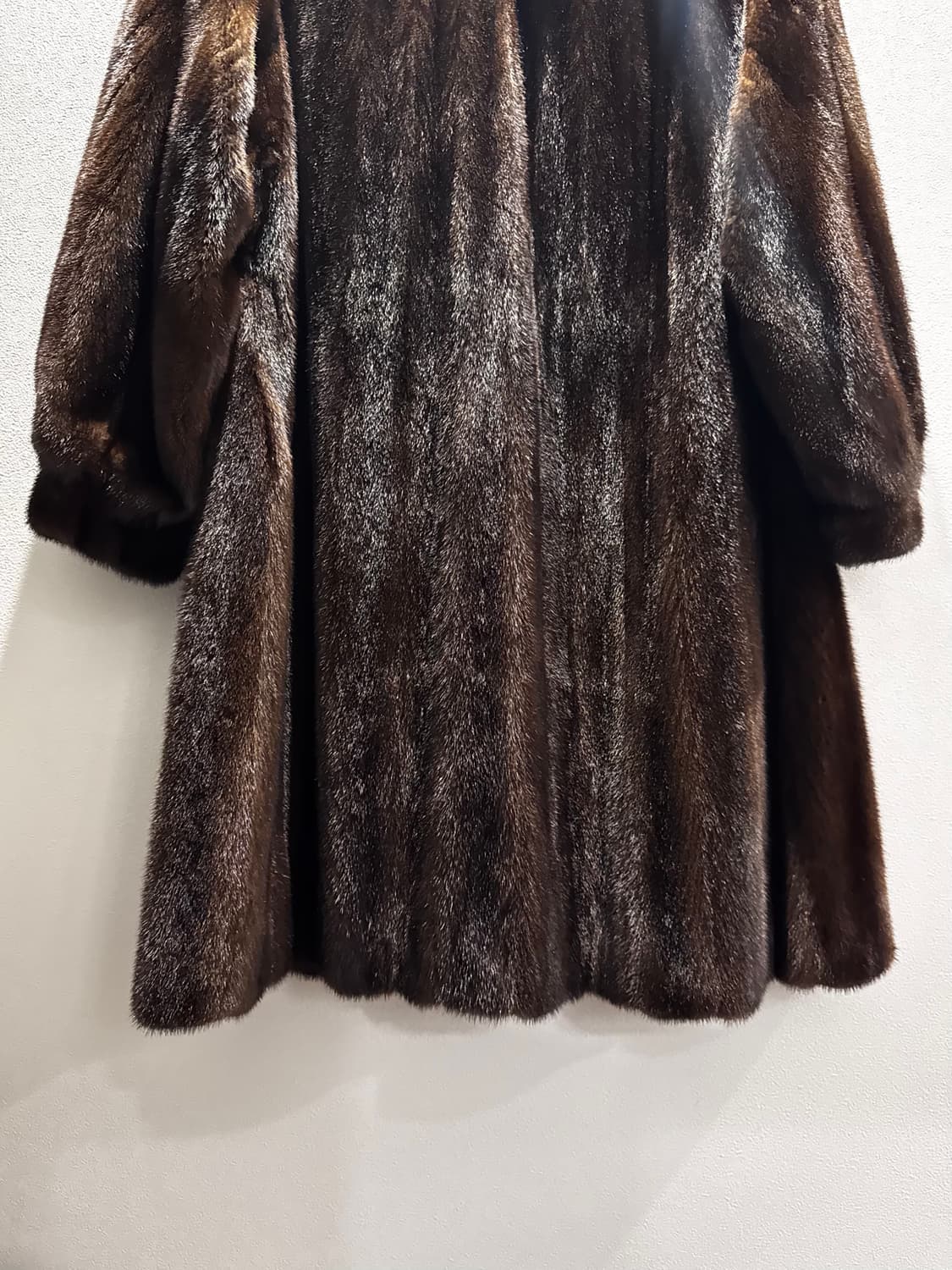 사가밍크 풀스킨 롱 밍크 코트 상품이미지4