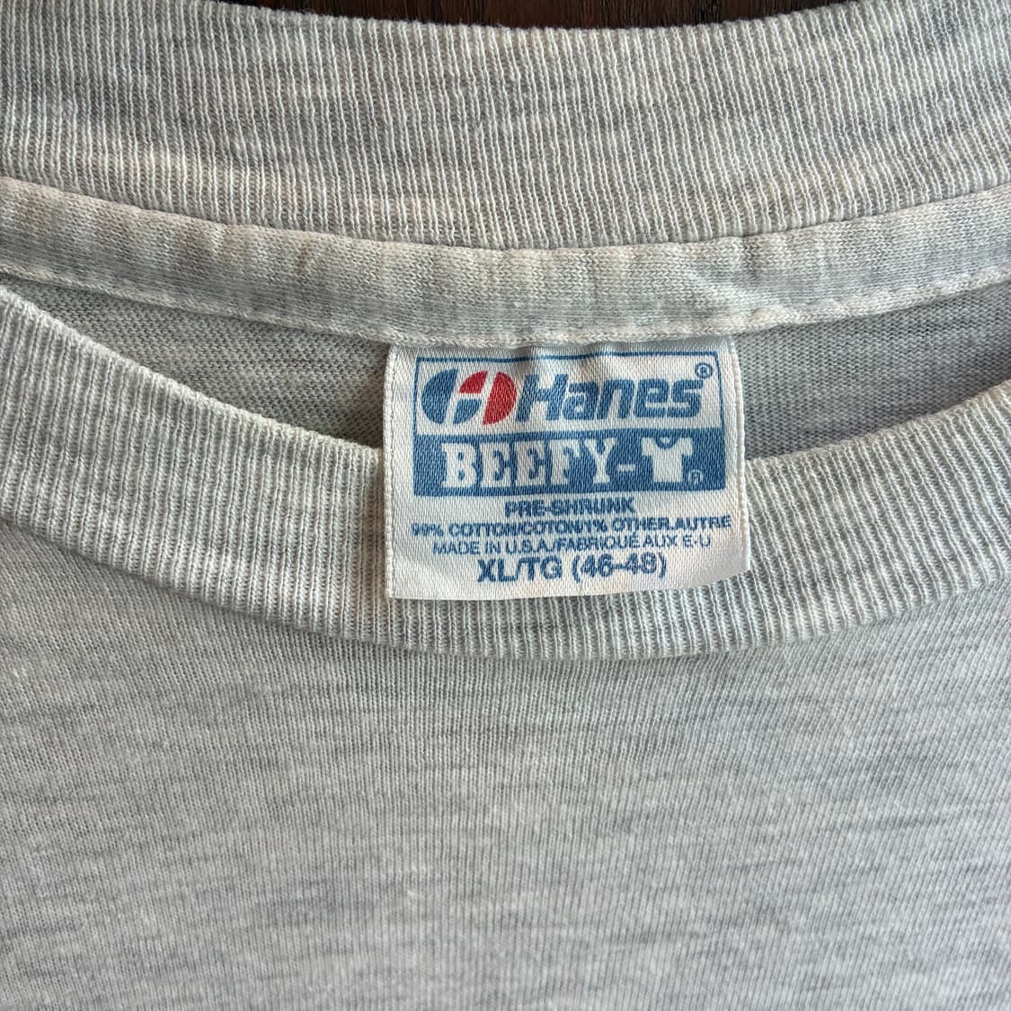 90s Vintage Hanes Pocket Graphic T-Shirt 상품이미지6