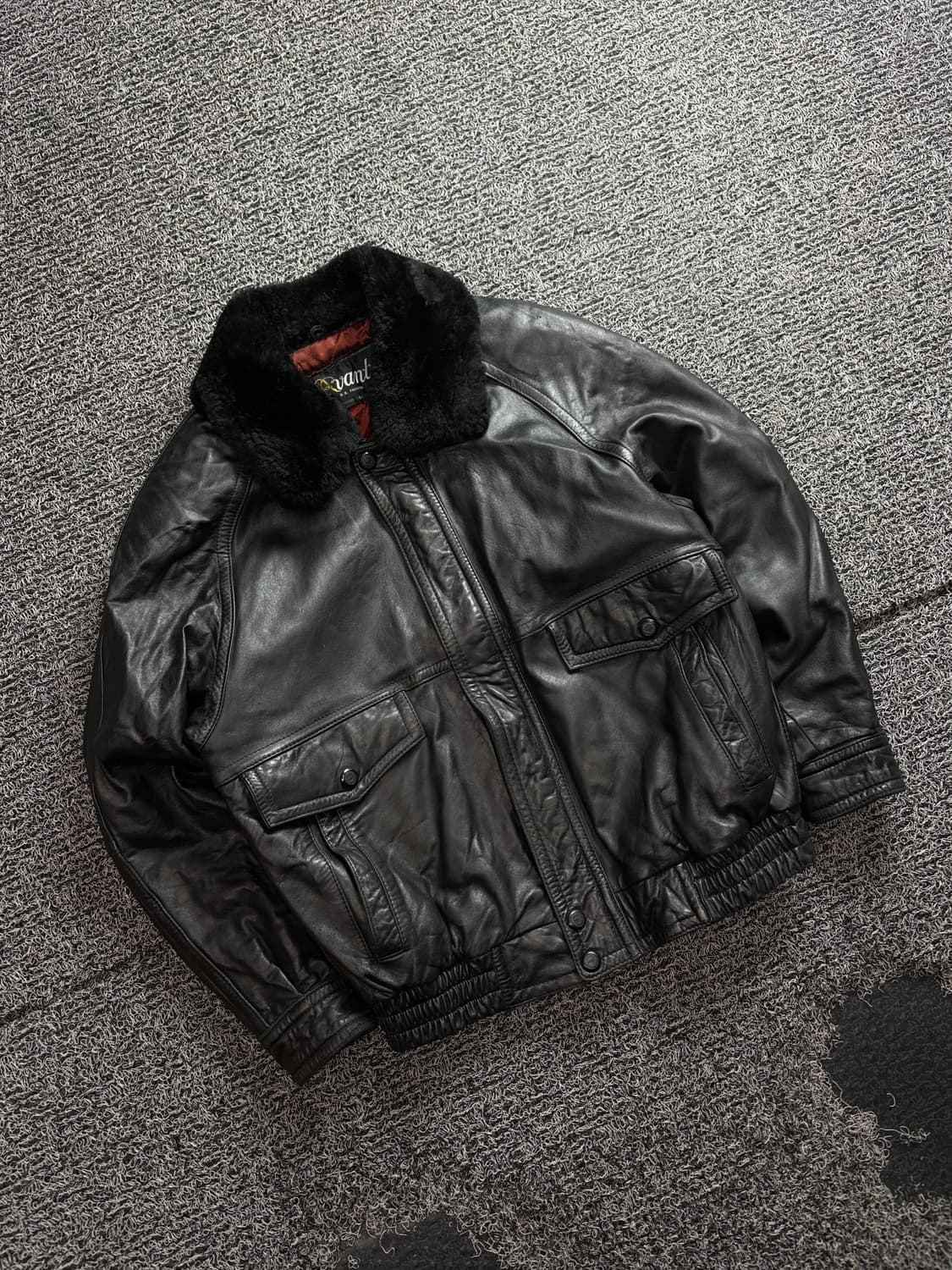 빈티지 아카이브 램스킨 a2 레더 무스탕 자켓 3953 상품이미지1