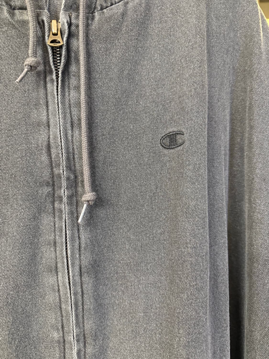 챔피온 / 데님 후드 집업 / XL 상품이미지4