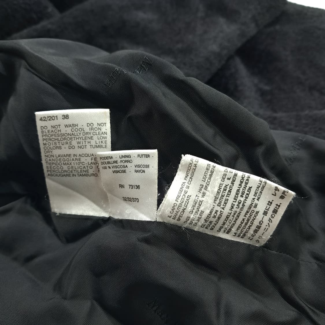 CN768W L 막스마라 알파카 버진울 테디 코트 상품이미지6