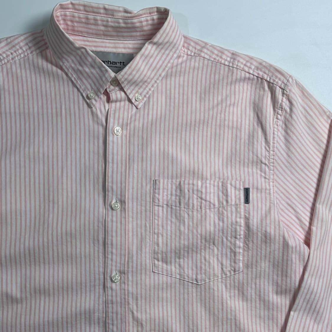 칼하트 옥스포드 스트라이프 셔츠   상품이미지4