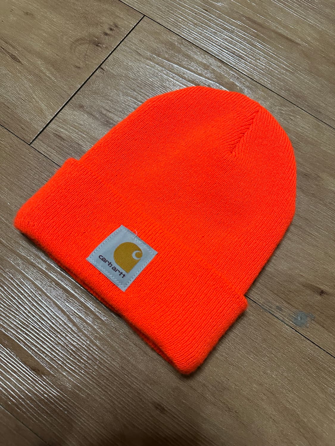칼하트 오렌지 비니 판매 상품이미지3