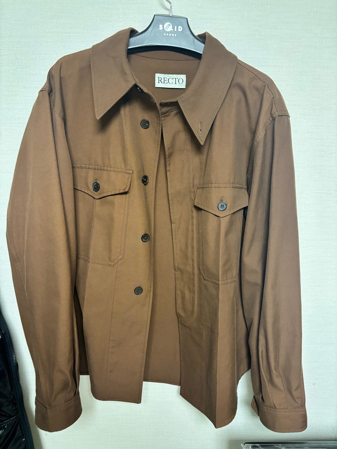렉토 워크셔츠 브라운 L 상품이미지3