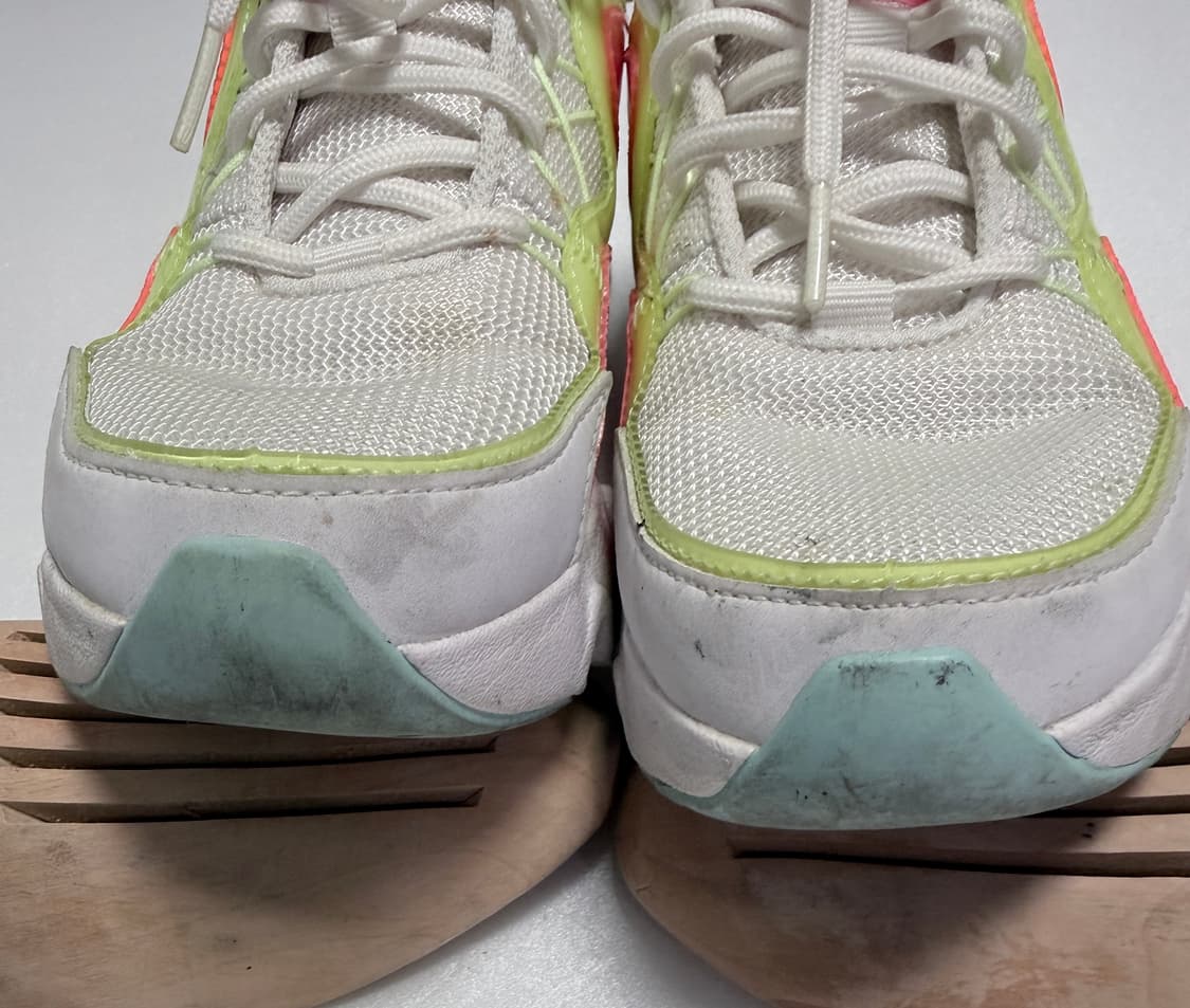 나이키 여성 러닝화 화이트 네온 스니커즈 240 상품이미지8