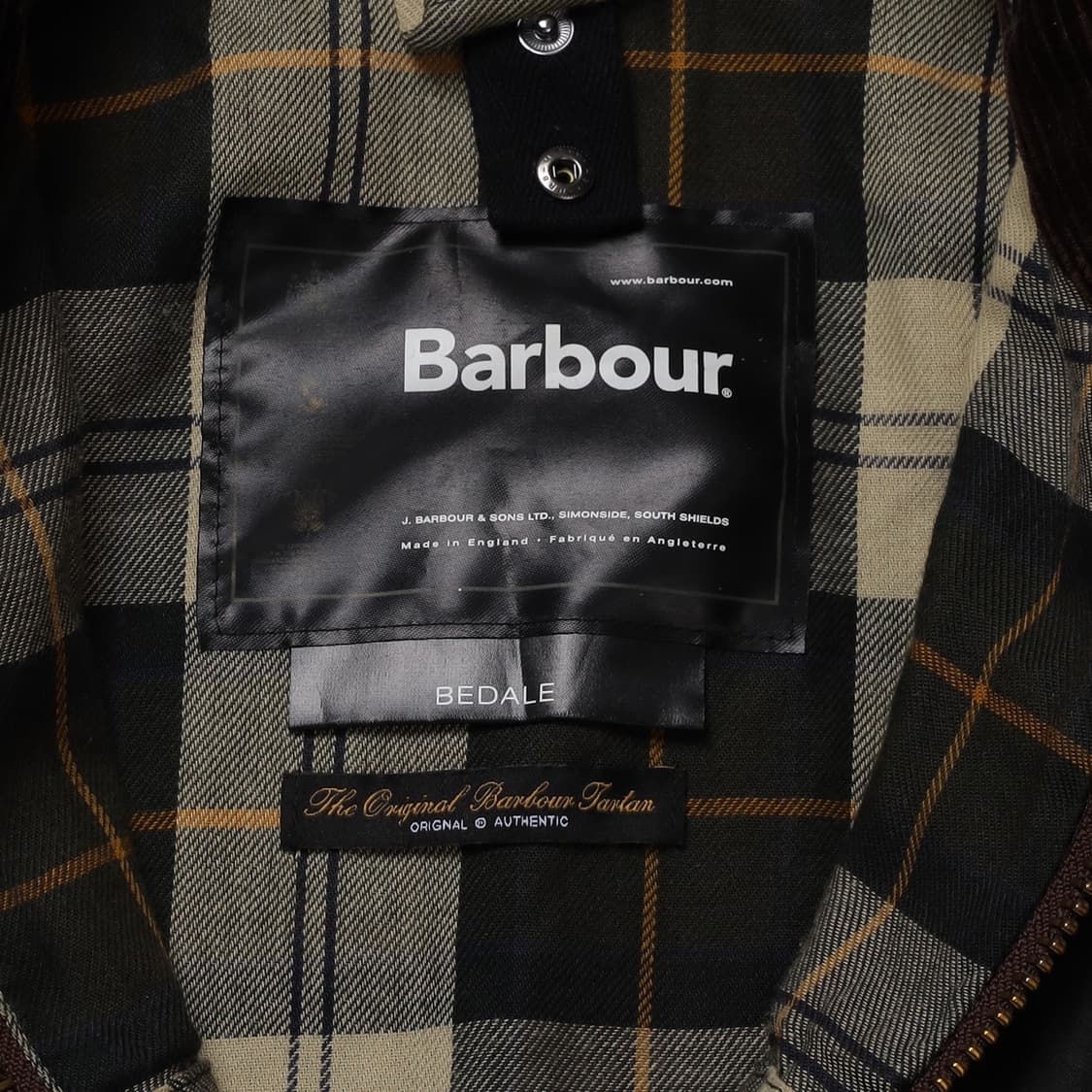 Barbour Bedale 왁스드 자켓  상품이미지8
