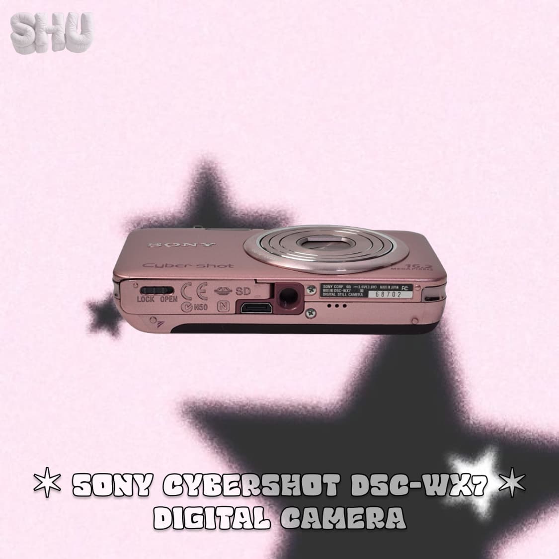 소니 사이버샷 DSC-WX7 빈티지 디카 디지털카메라 연핑크 상품이미지6