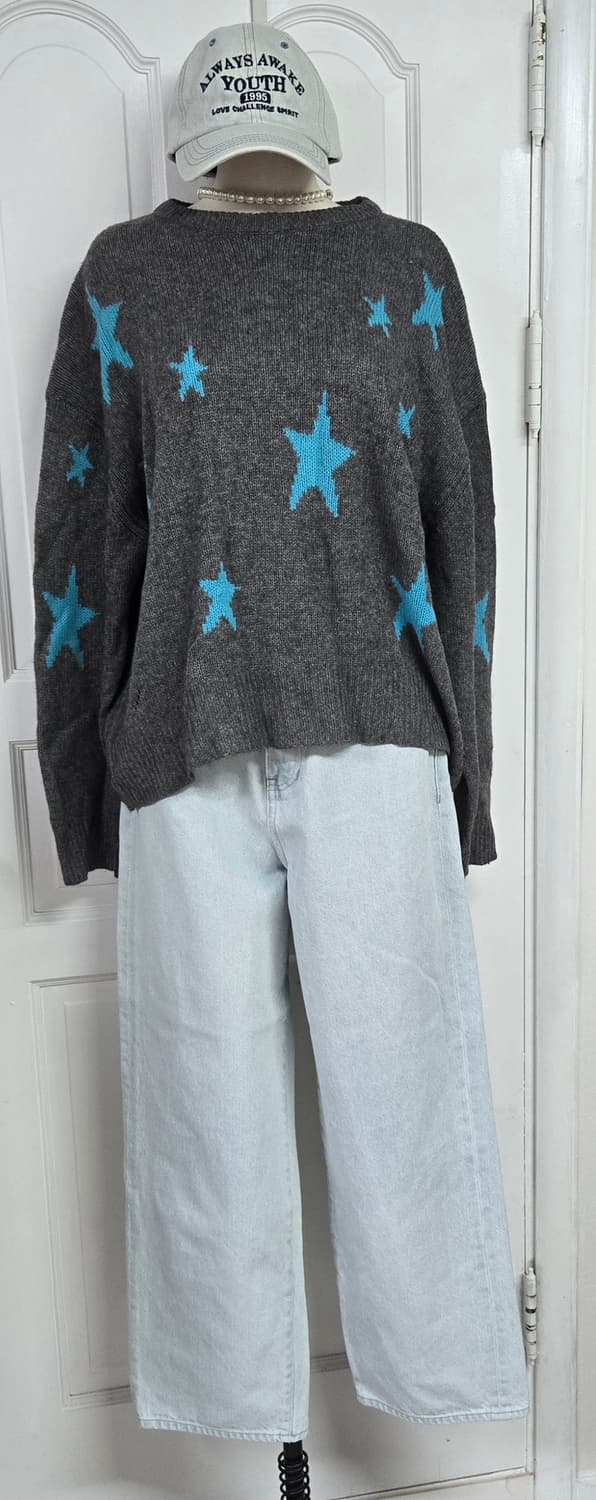 쟈딕앤볼테르 캐시미어 별니트 상품이미지2