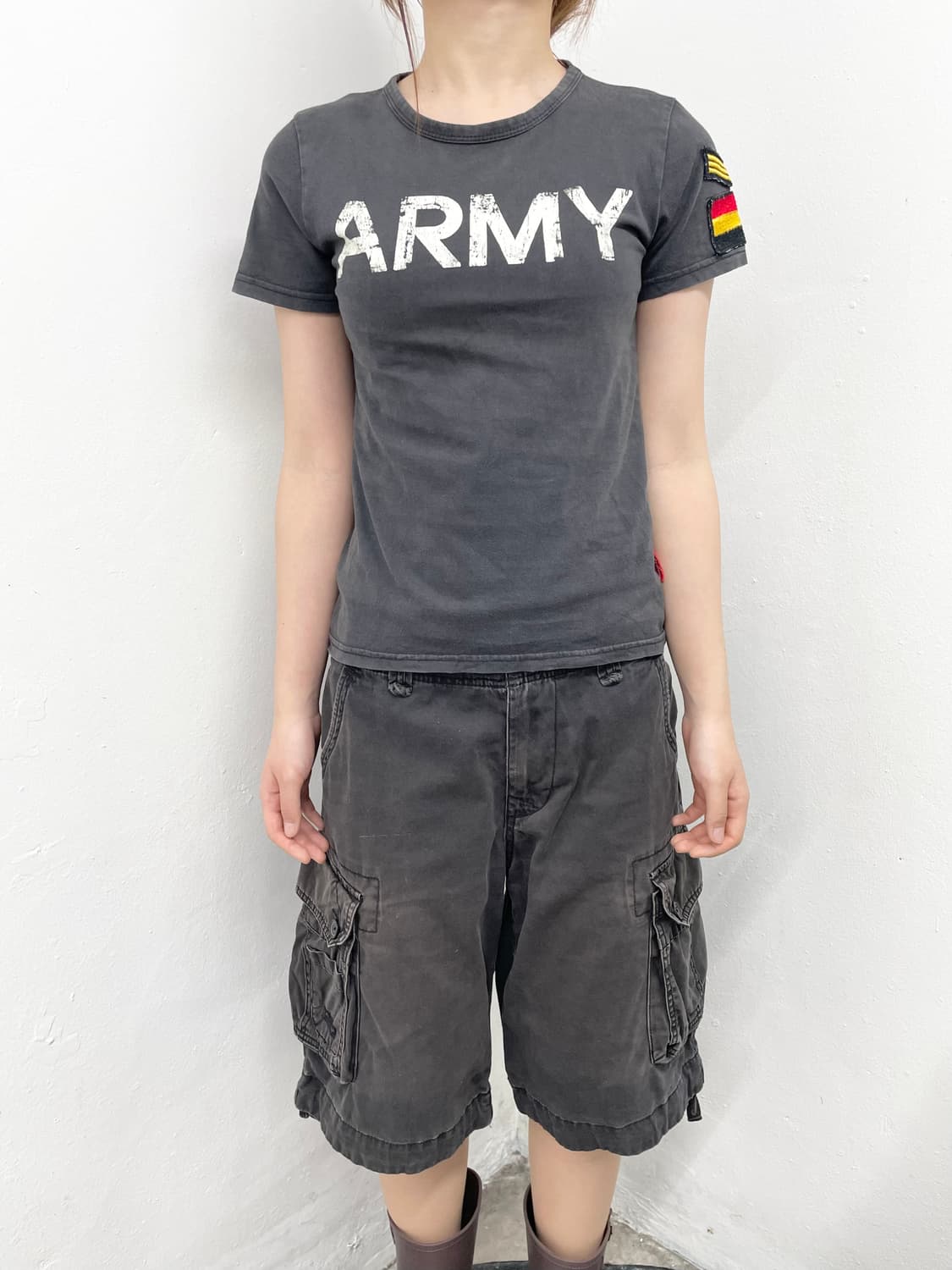 ARMY 패치 티셔츠 상품이미지2