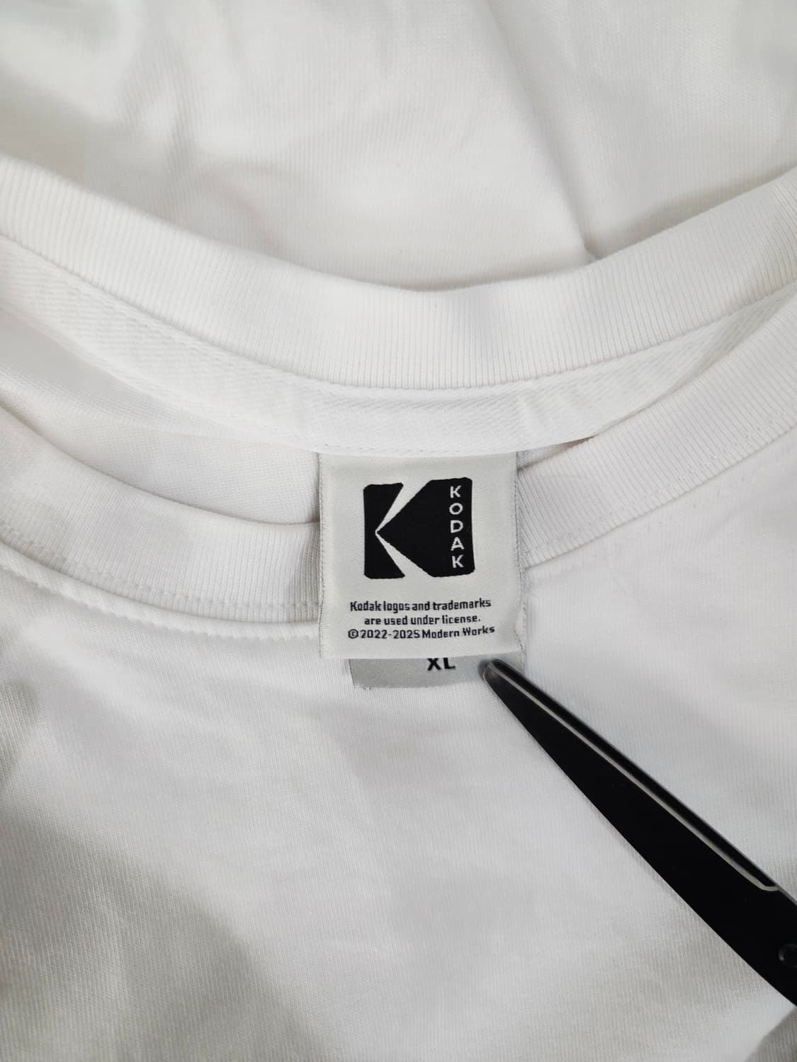 코닥 어패럴(KODAK) 스몰 로고 패치 반팔 티셔츠 상품이미지7