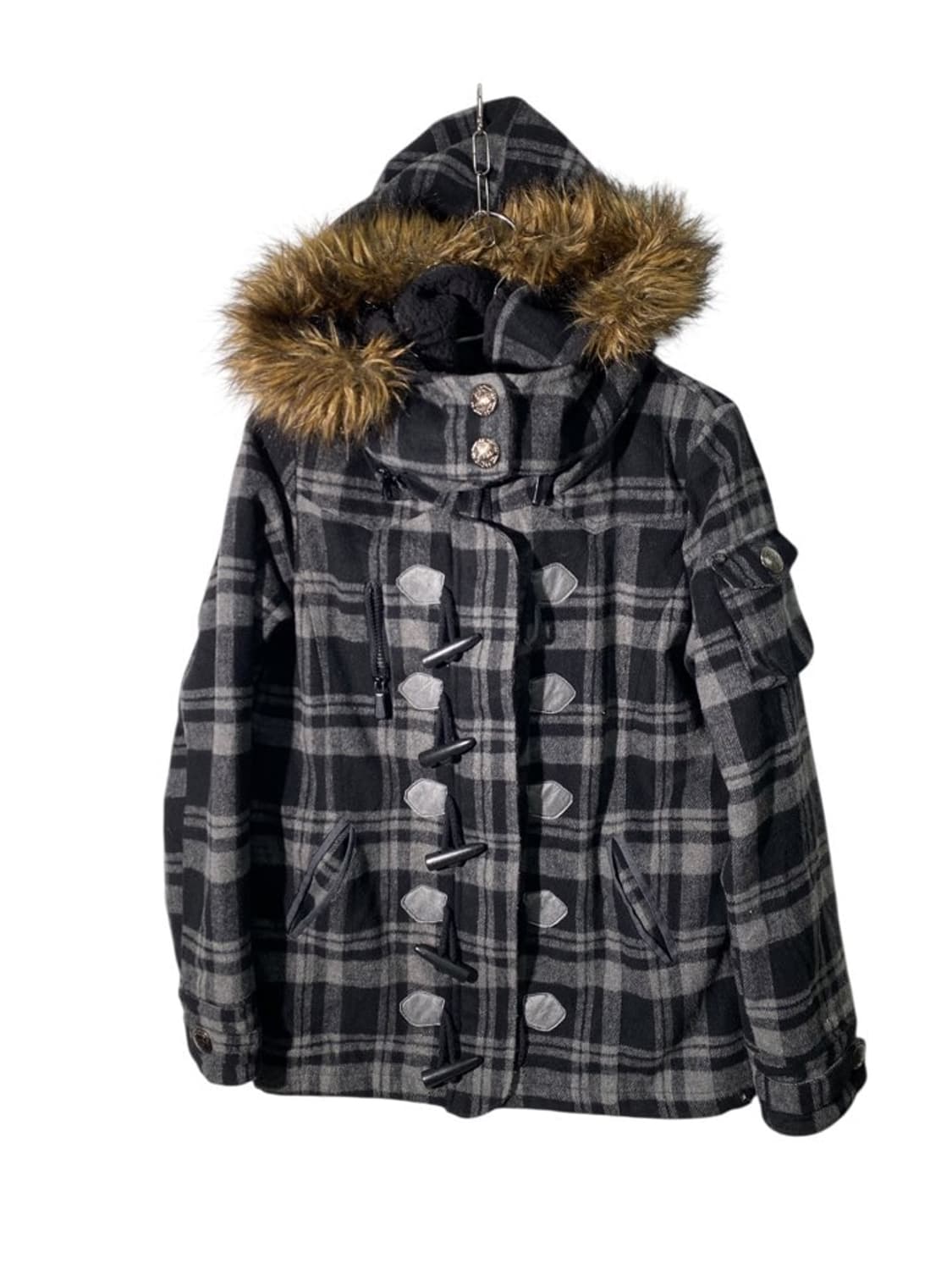 dipdeep 퍼 후드 떡볶이 자켓 상품이미지1