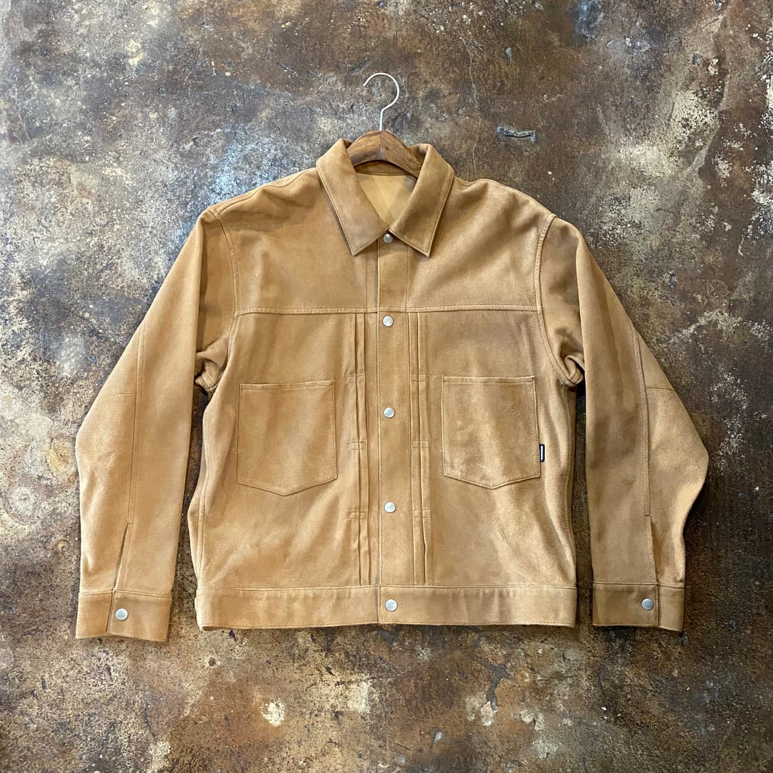 (4) 네이버후드 가죽 스웨이드 자켓 상품이미지1