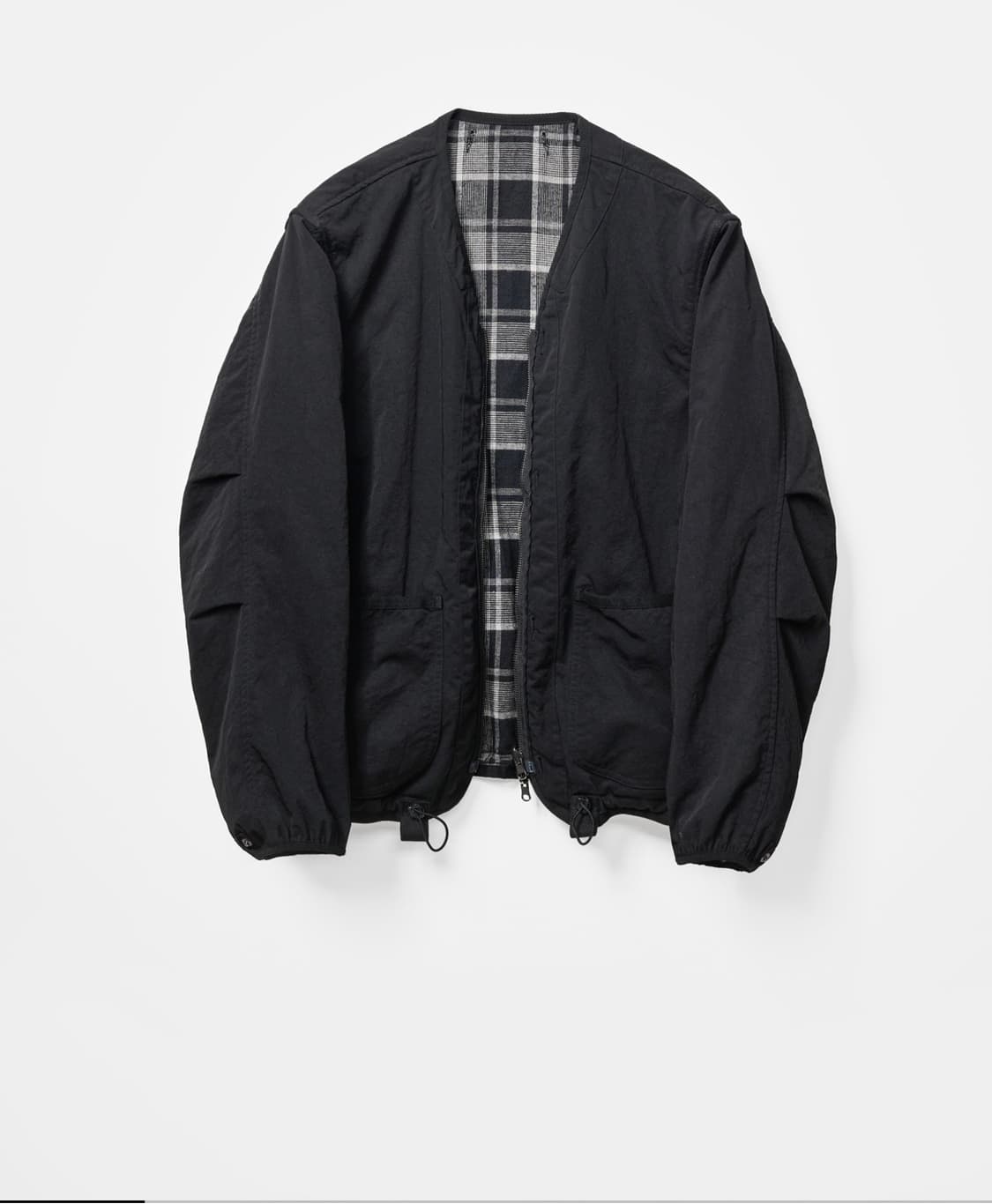 이얼즈고_재패니즈 리버시블 집 체크 자켓_3(L)사이즈 상품이미지2