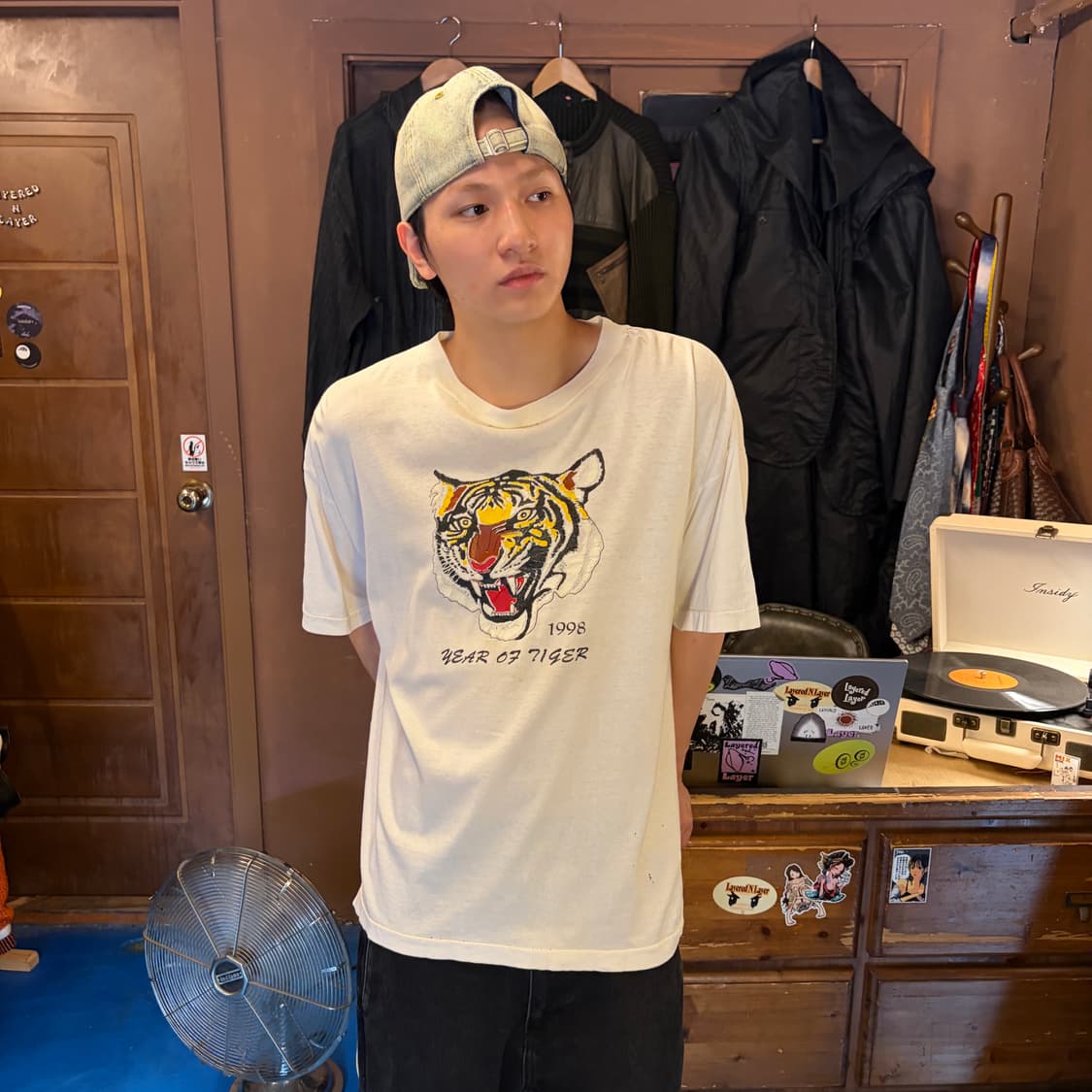 90s "Year of the tiger" 싱글스티치 티셔츠 상품이미지2