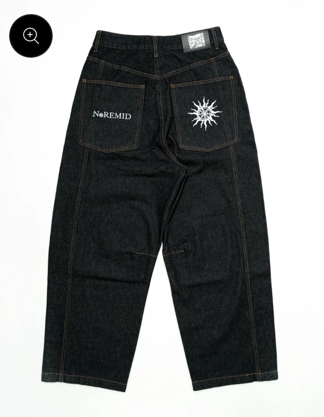 NOREMID RIGIT SUPER BAGGY DENIM – NAVY 상품이미지1