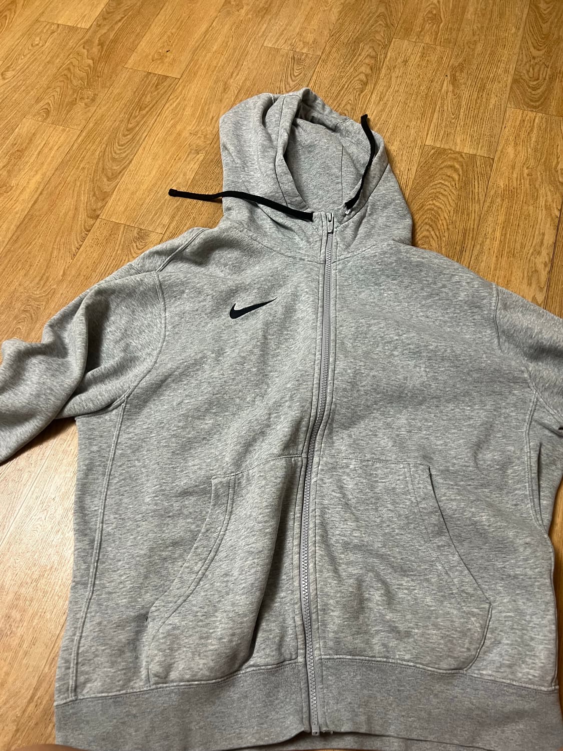 나이키 후드집업 그레이 L 상품이미지1