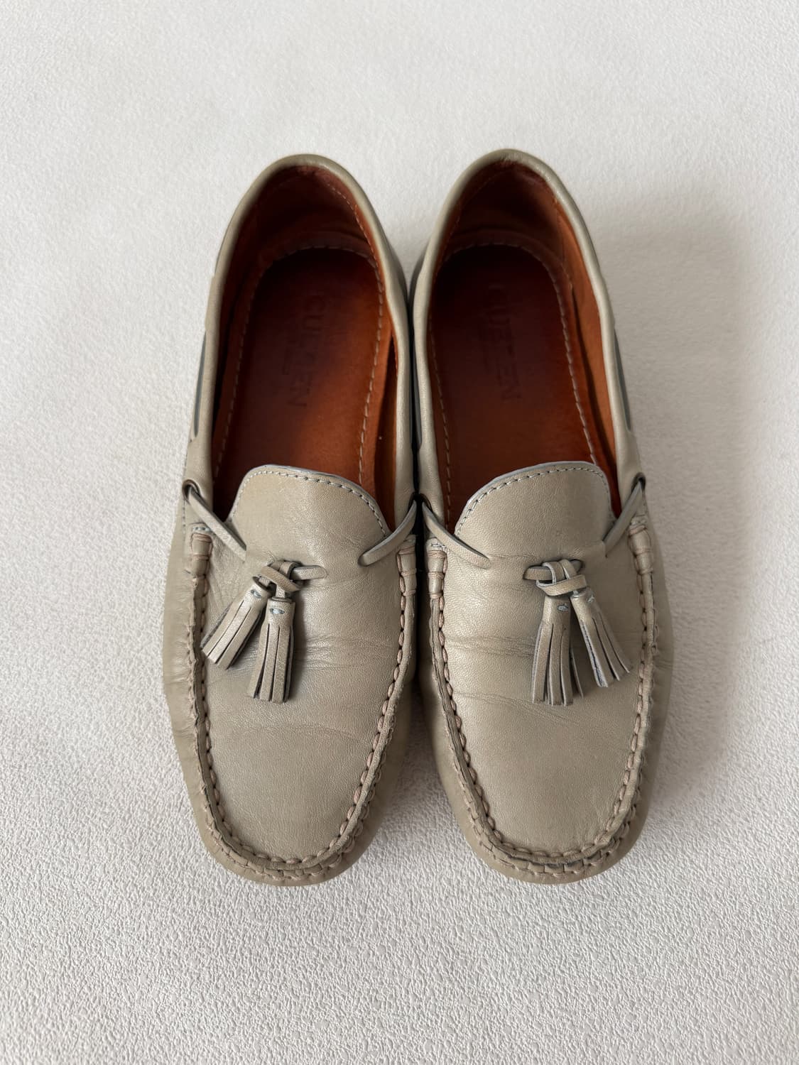 [240]쿠에른(CUEREN) 레더 테슬 로퍼 상품이미지6