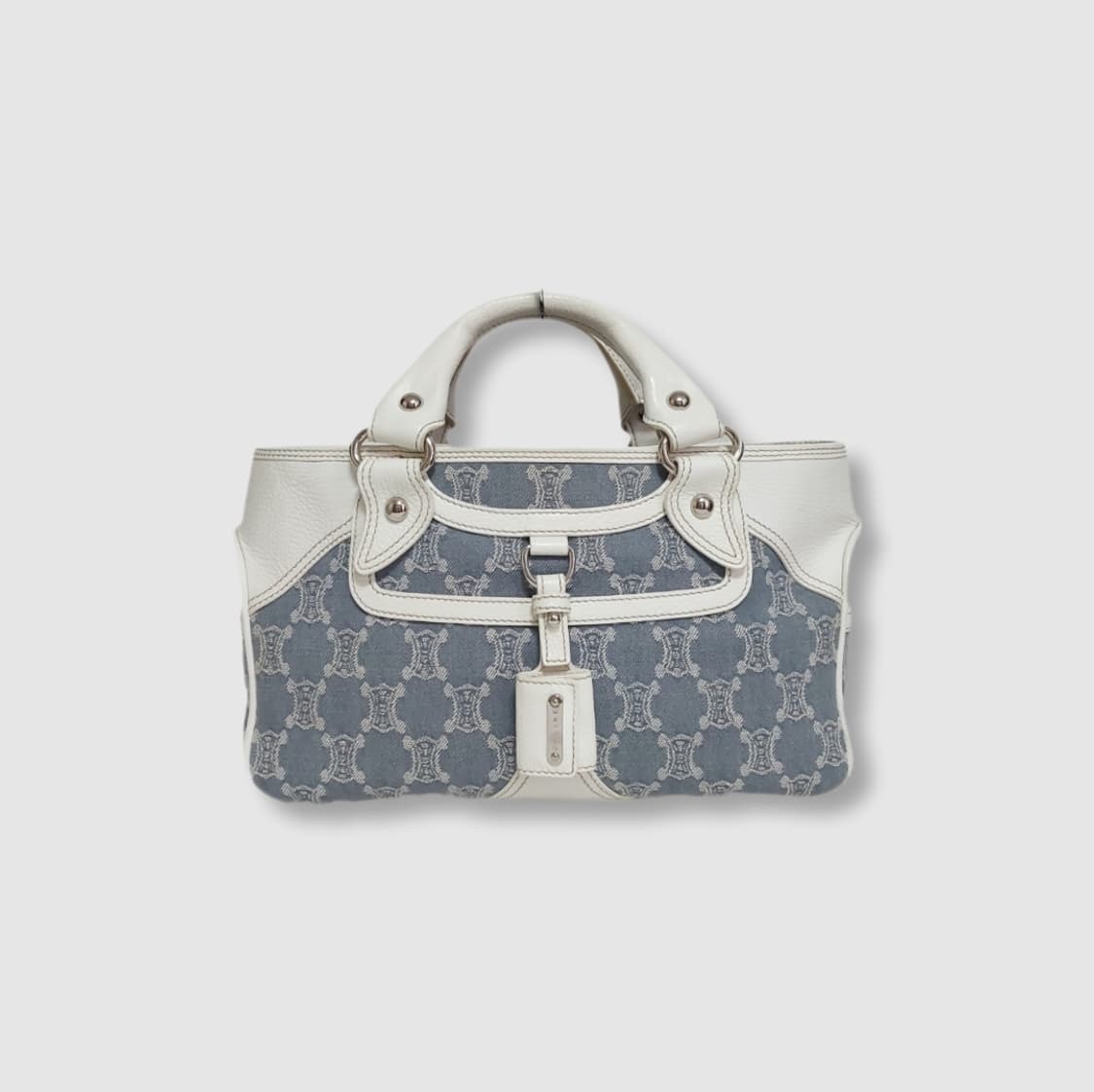 셀린느 데님 마카담 트리오페 부기백 토트백 상품이미지1