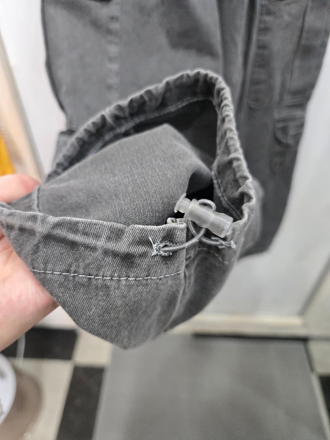 FREE사이즈)) 스케이터락 카고팬츠! 허리고무줄! 짱짱짱 예뻐요~ 상품이미지5