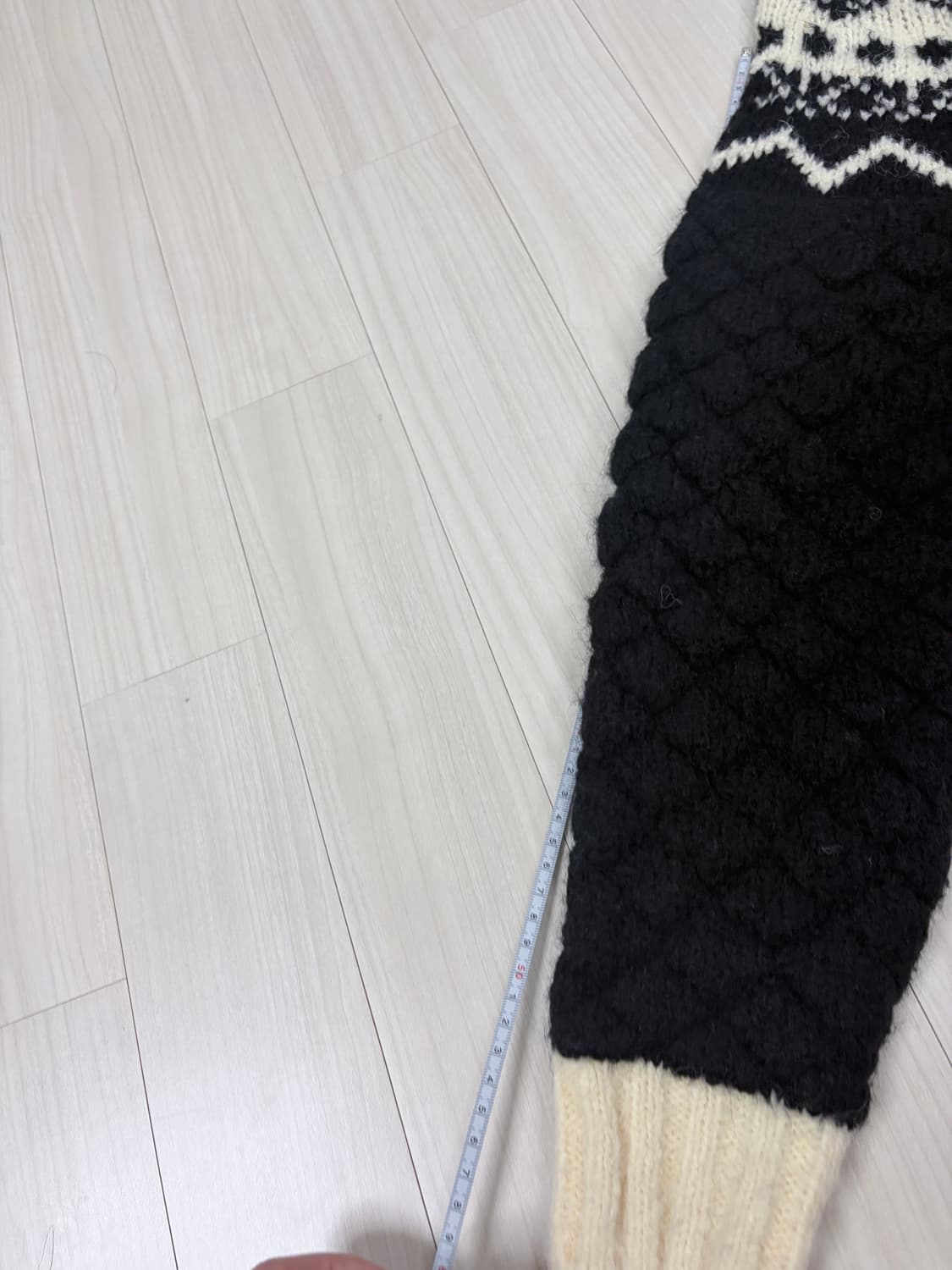 그린버터 와플 노르딕 가디건 상품이미지10