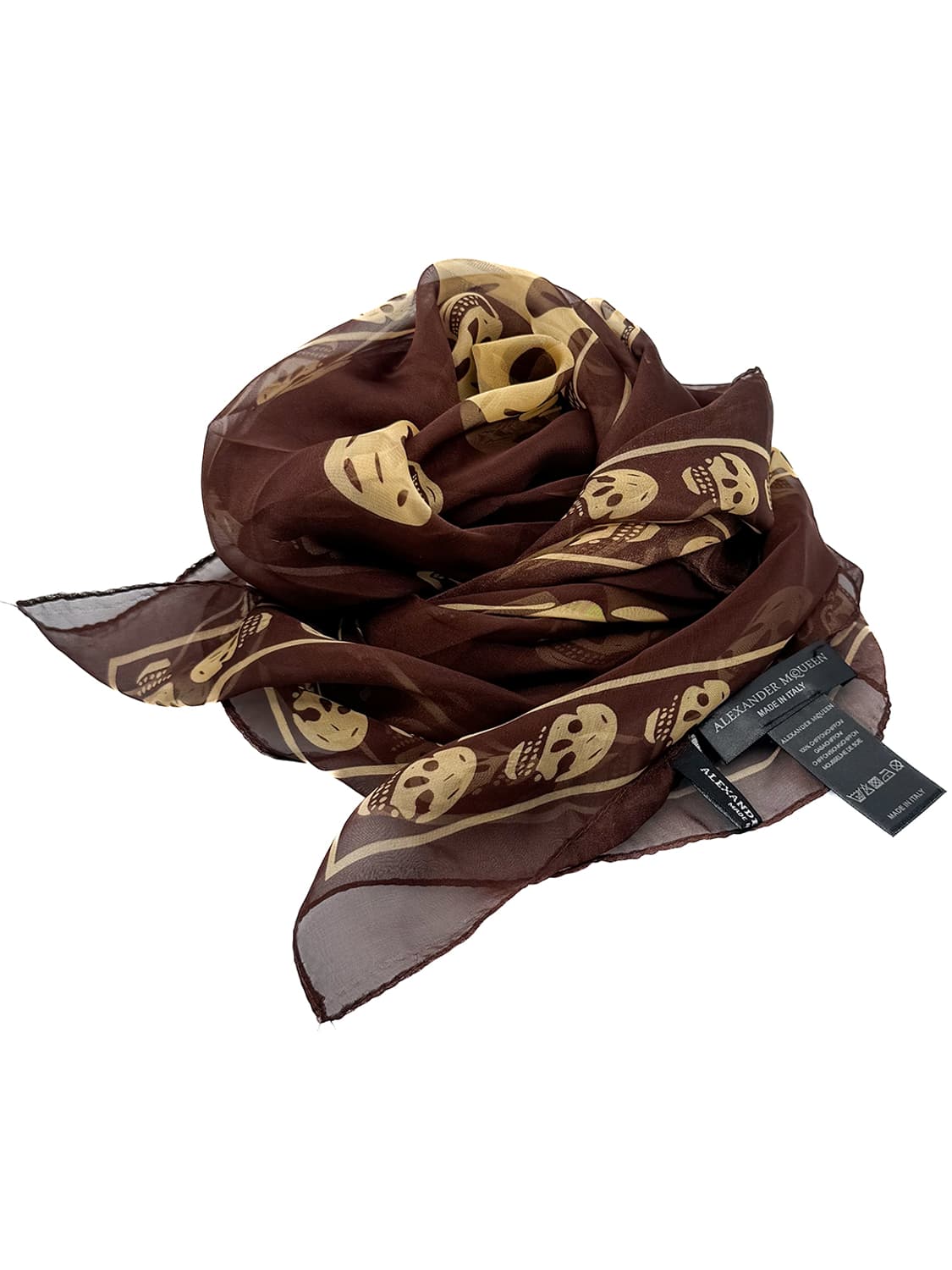 Alexander McQueen Skull Print Scarf 상품이미지1