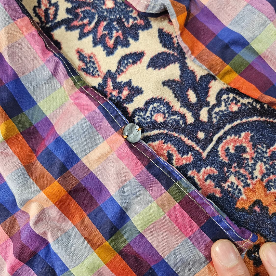 휴고보스(Hugo Boss) 비즈니스 케주얼 버튼다운 체크셔츠 상품이미지3