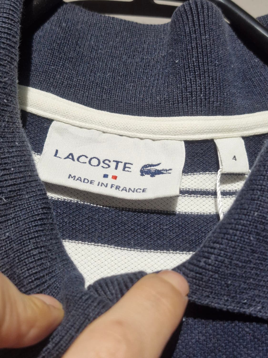 JPN LACOSTE 스트라이프 PK 티셔츠 상품이미지4