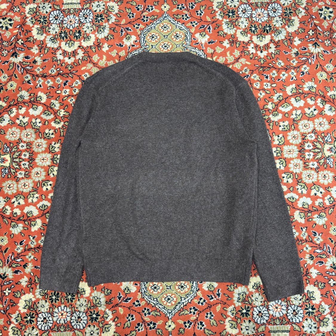 [L] 수아레 브라운 라운드 넥 니트 상품이미지2