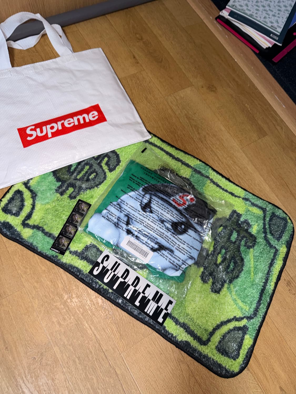 슈프림 25FW 스노우맨 티셔츠 그린 M 상품이미지4