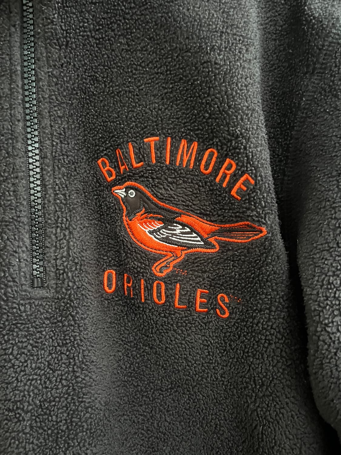 MLB x Uniqlo 볼티모어 오리올스 플리스 자켓 상품이미지3