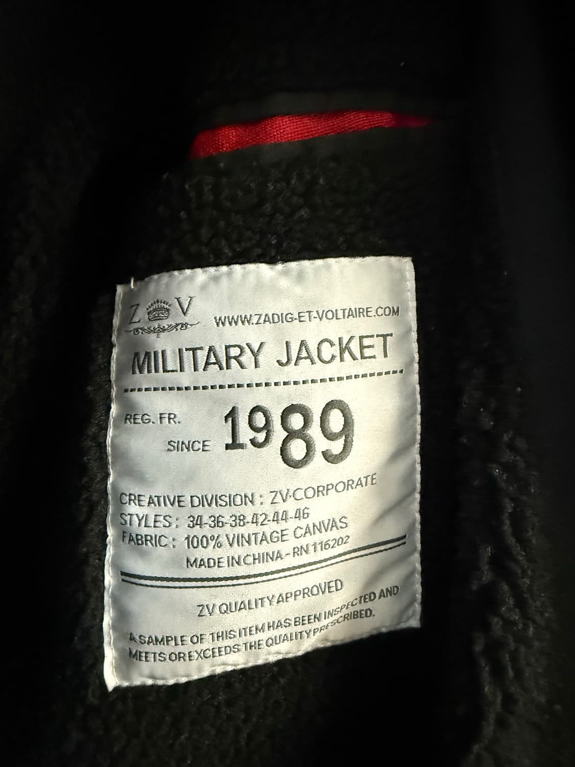 쟈딕앤볼테르 겨울 야상 상품이미지9