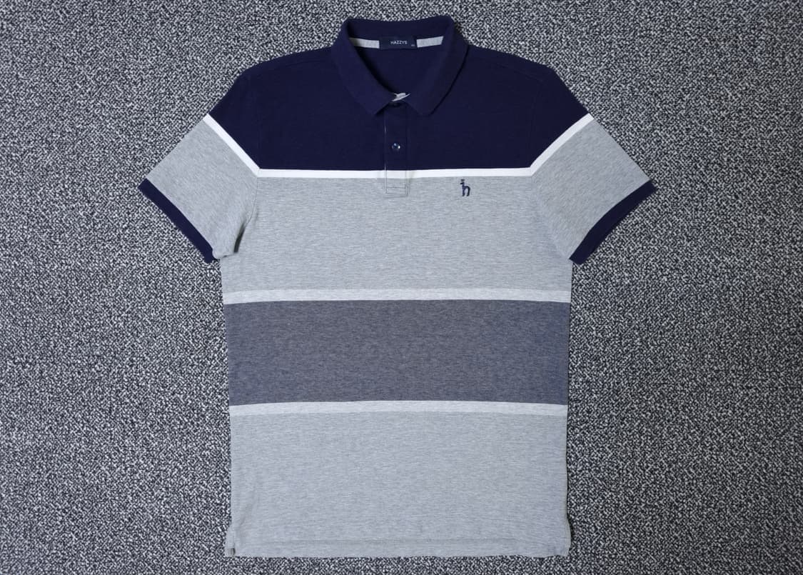 [무료배송][100]헤지스 남성용 피케 반팔티 카라티 상품이미지1