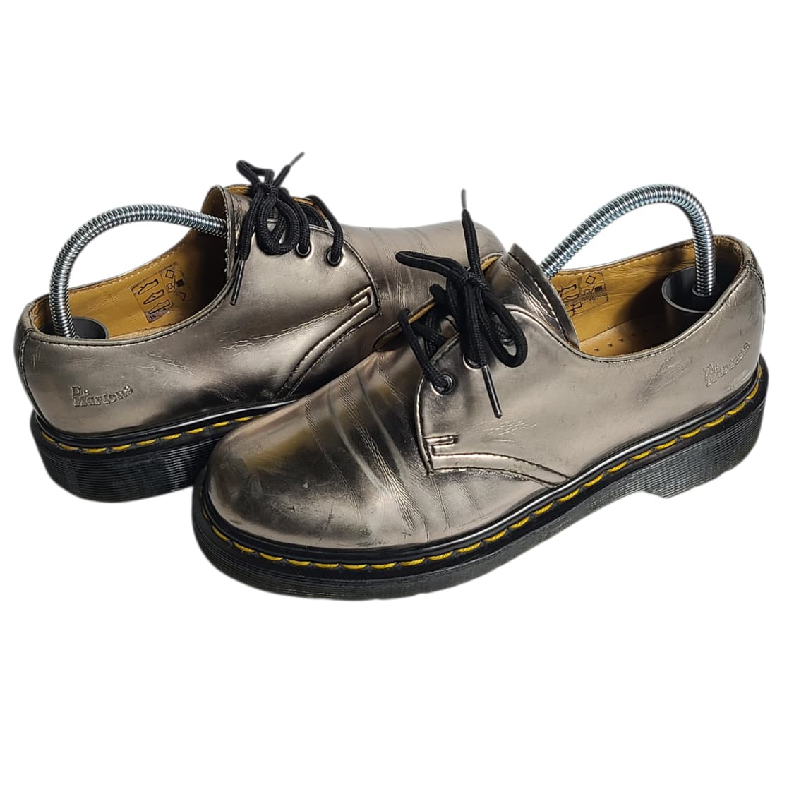 230-235) Dr.martens 닥터마틴 1461 3홀 메탈릭 실버 상품이미지1