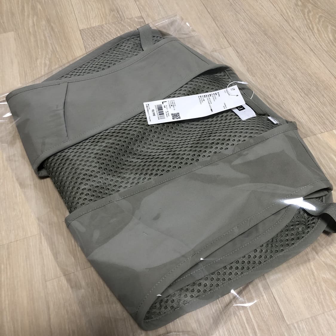 (L) 새상품 유니클로 U 르메르 유틸리티 베스트 그레이 상품이미지10