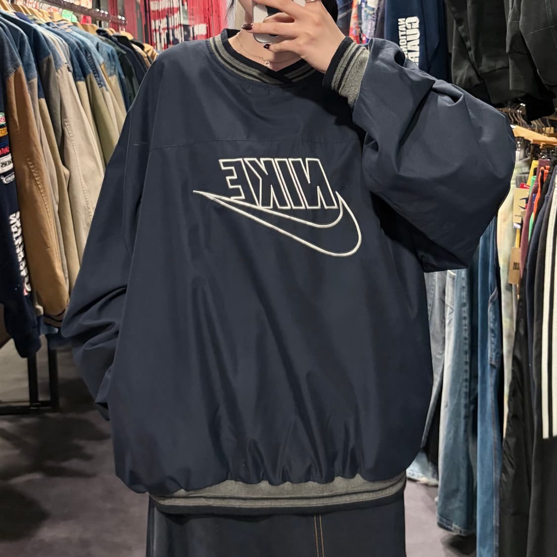 [IM] Nike 나이키 스우시 웜업 네이비 상품이미지2