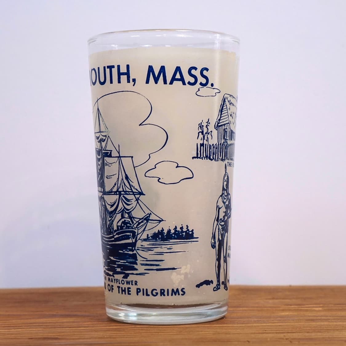 빈티지 소품 State Souvenir 유리컵 상품이미지4