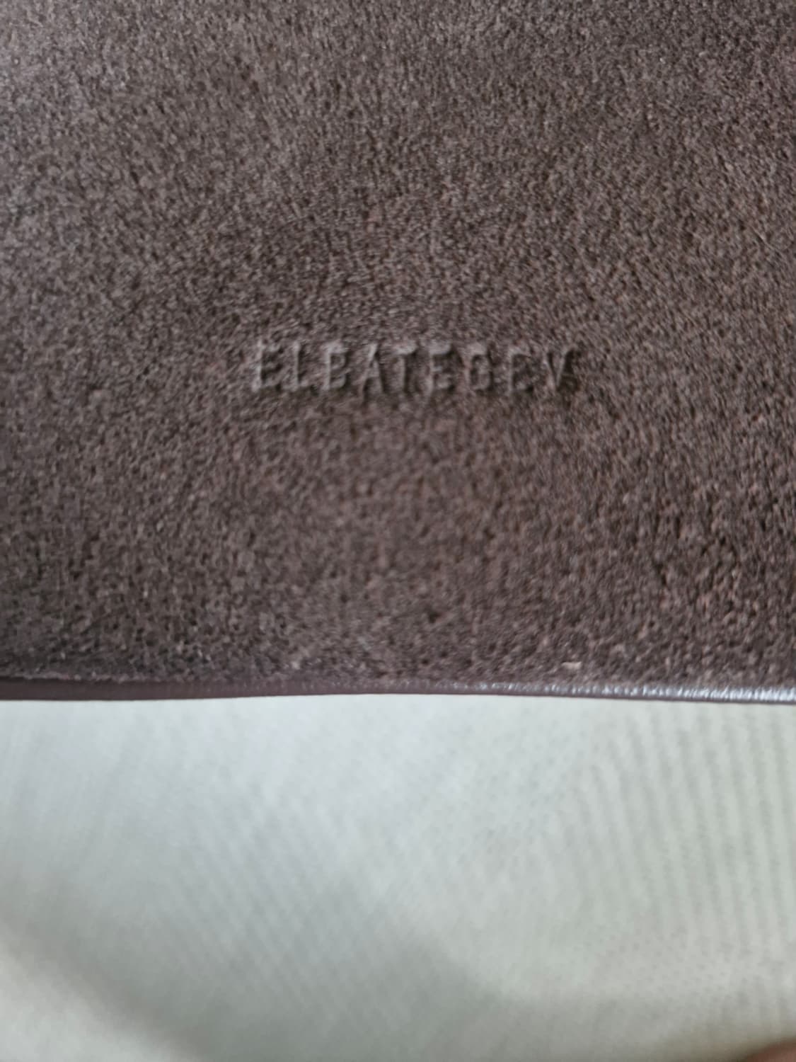 엘바테게브 스웨이드 호보백 브라운  상품이미지7