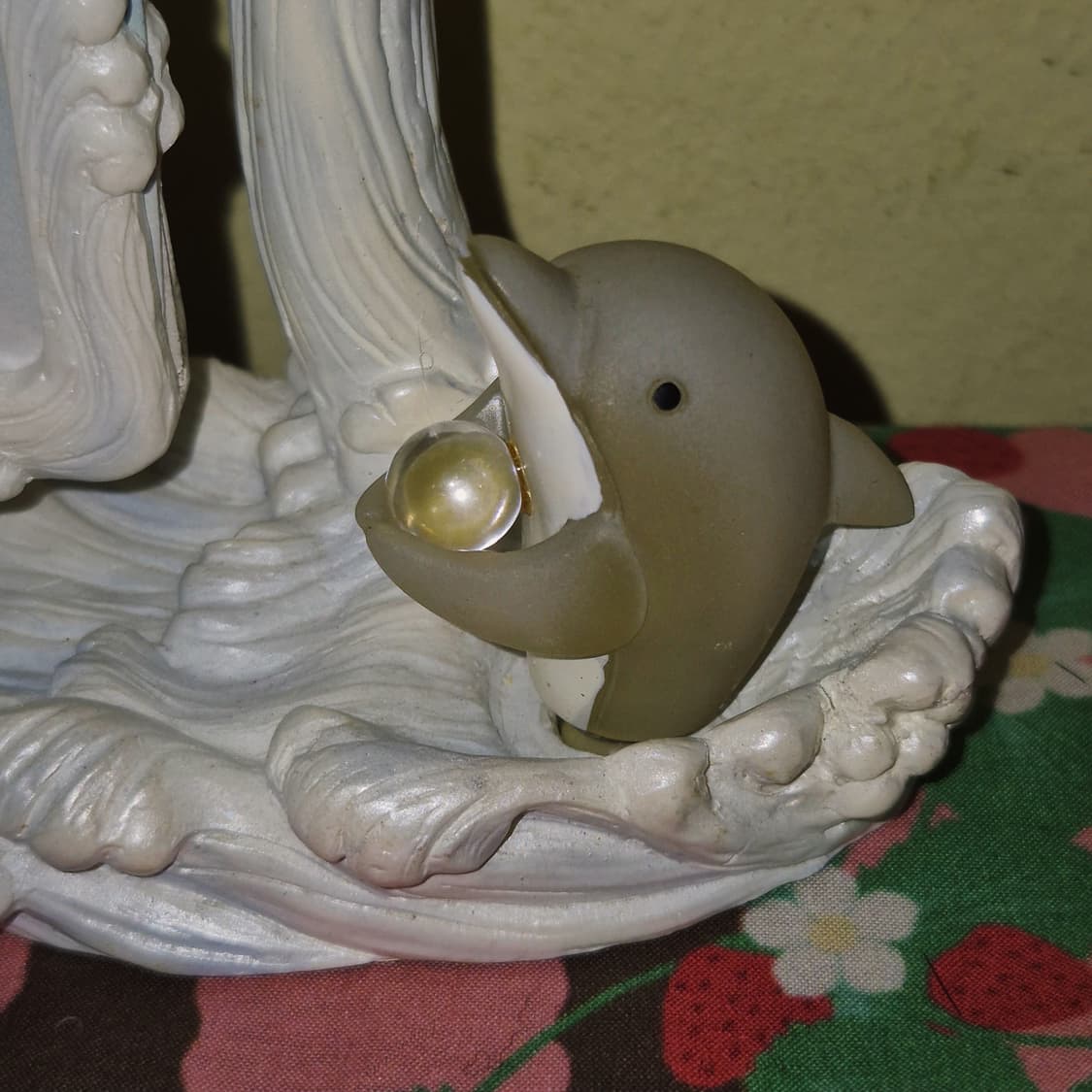 90s 레트로 산호 흔들 돌고래 회전 액자 상품이미지9