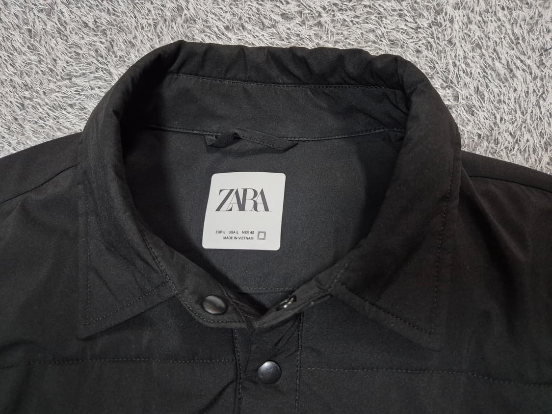ZARA자라 남성 오버핏 경량 패딩 자켓 L 상품이미지2