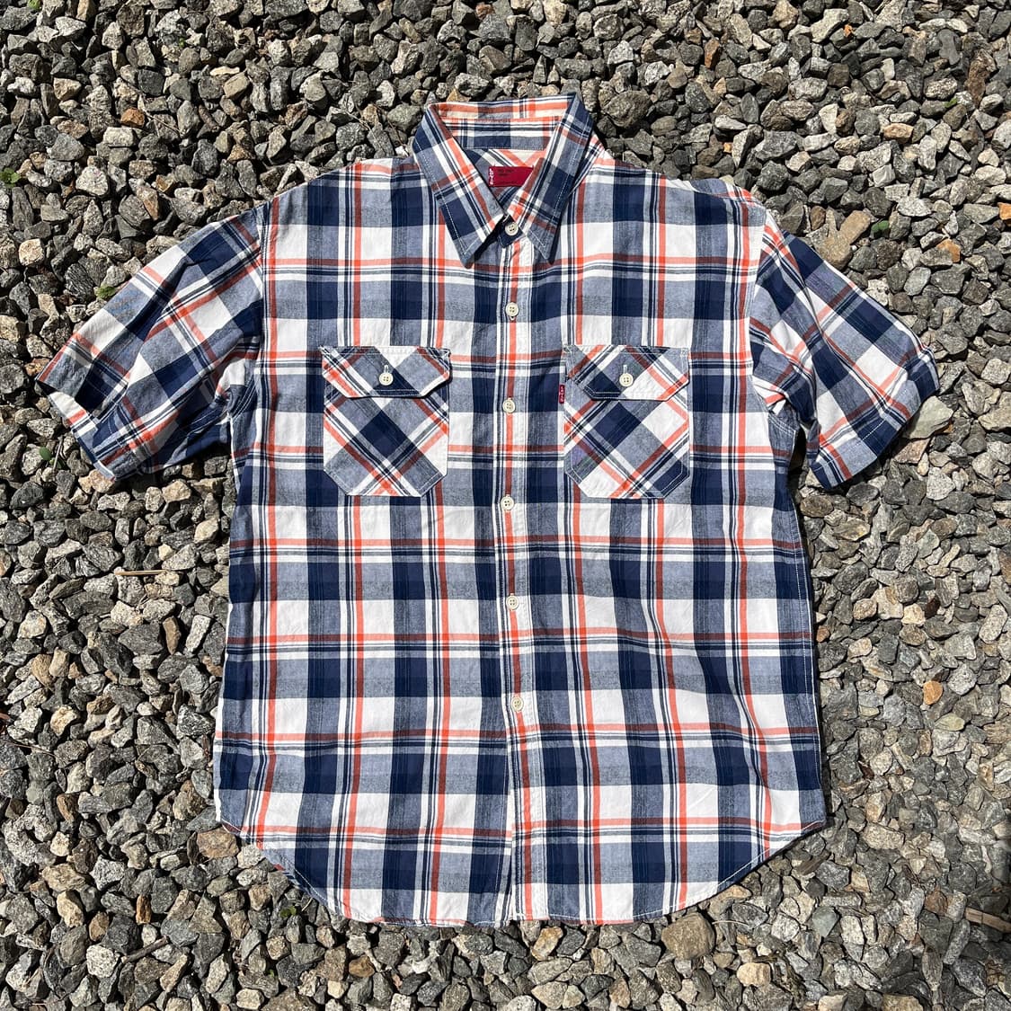 리바이스 레드텝 체크셔츠 일본판 (실측확인) 상품이미지1
