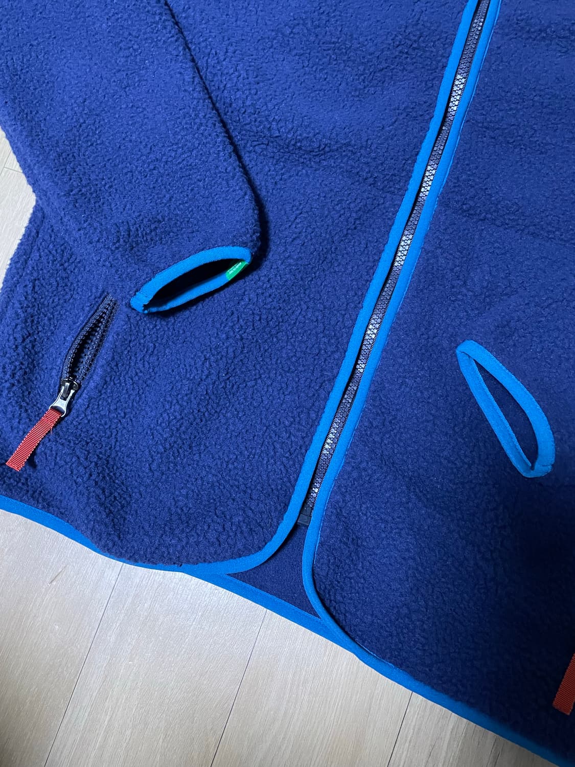 노컨텐츠 데일리 플리스 집업 _ 네이비 블루 상품이미지7