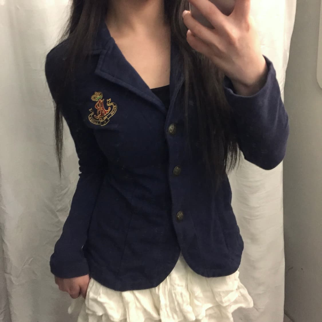 Polo 폴로랄프로렌 긱시크 오네갸루 네이비 코튼 자켓 상품이미지2