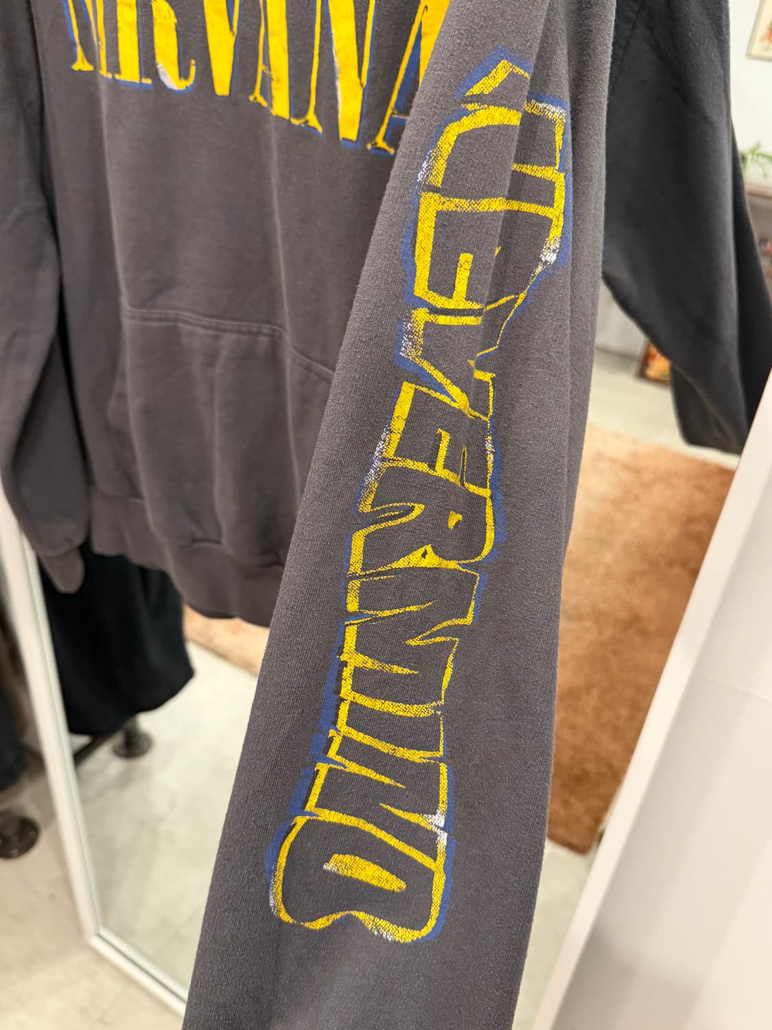 Nirvana 너바나 빈티지 스웻 후드 상품이미지8